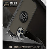Husa de protectie Techsuit Glinth compatibil cu iPhone 17 Pro Max / iPhone 18 Pro Max, Negru