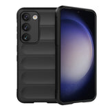 Techsuit Magic Shield fekete tok Samsung Galaxy S23 telefonhoz