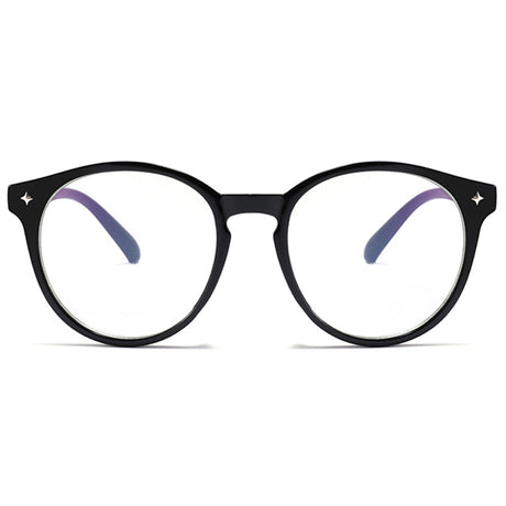 Techsuit Anti-Blue Light Glasses Reflex PC (PC28003-C1), Round, Negru