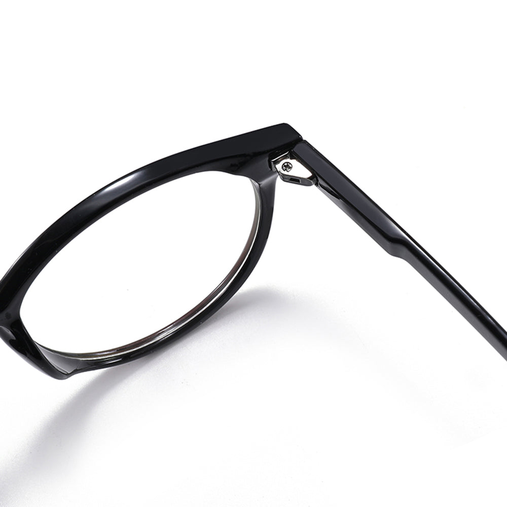 Techsuit Anti-Blue Light Glasses Reflex PC (PC28003-C1), Round, Negru