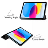 Husa de protectie tableta Techsuit FoldPro compatibil cu iPad 10 (2022) 10.9 / 11 (2025), Negru