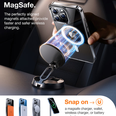 Husa de protectie Torras Diamond MagSafe Series compatibil cu iPhone 15 Pro Max, Transparent