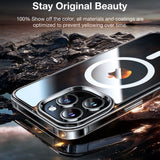 Husa de protectie Torras Diamond MagSafe Series compatibil cu iPhone 15 Pro, Transparent