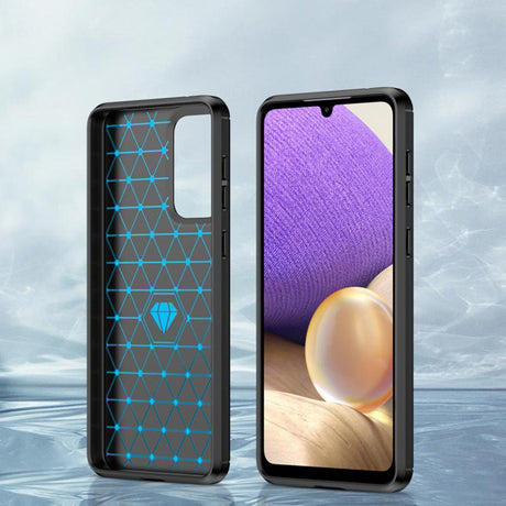 Husa de protectie Techsuit Carbon Silicone compatibil cu Samsung Galaxy A33 5G, Negru