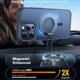 Husa de protectie Torras Guardian Magnetic Series compatibil cu iPhone 16 Pro, Negru