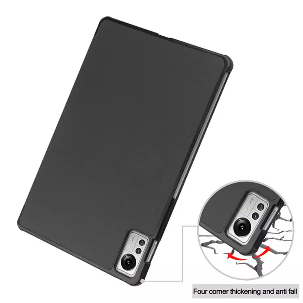 Husa de protectie tableta Techsuit FoldPro compatibil cu Xiaomi Pad 5 Pro 12.4, Negru