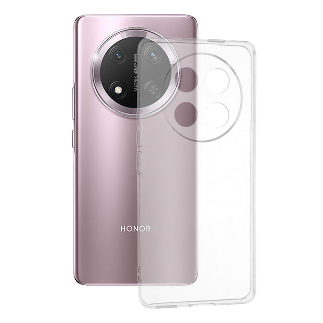 Husa de protectie Techsuit Clear Silicone compatibil cu Honor Magic7 Lite / X9c, Transparent