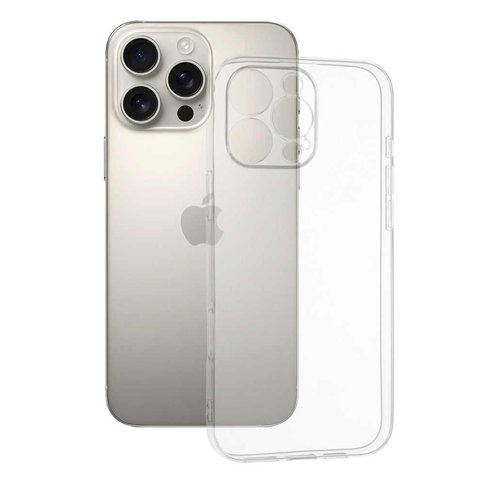 Husa de protectie Techsuit Clear Silicone compatibil cu iPhone 16 Pro Max, Transparent