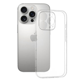 Husa de protectie Techsuit Clear Silicone compatibil cu iPhone 16 Pro, Transparent