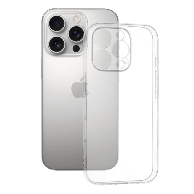 Husa de protectie Techsuit Clear Silicone compatibil cu iPhone 16 Pro, Transparent