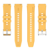 Curea smartwatch Techsuit Watchband 22mm (W026) compatibil cu Huawei Watch GT 2 (46mm)/GT 2 Pro/GT 3 Pro (46mm)/Ultimate, Xiaomi Watch S1, Galben