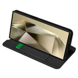 Husa de protectie Techsuit Magskin Book compatibil cu Samsung Galaxy S24 Ultra, Negru