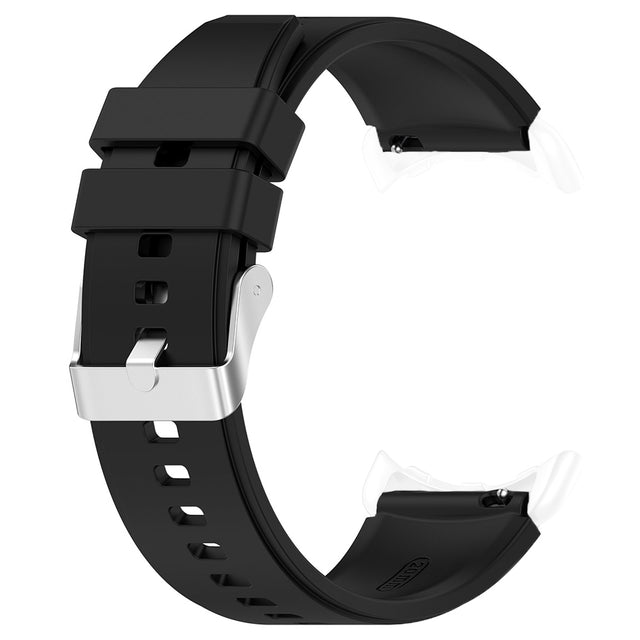 Curea smartwatch Techsuit Watchband 20mm (W026) compatibil cu Samsung Galaxy Watch 4/5/Active 2, Huawei Watch GT 3 (42mm)/GT 3 Pro (43mm), Negru
