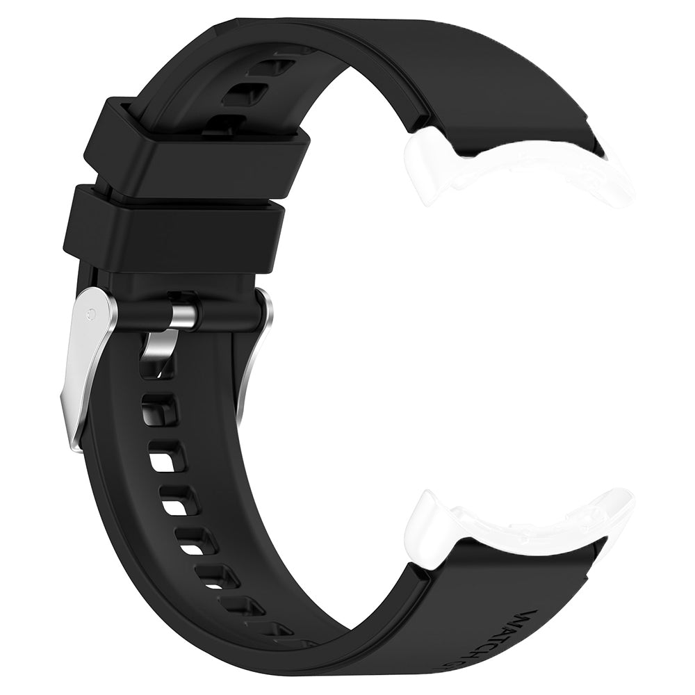 Curea smartwatch Techsuit Watchband 20mm (W026) compatibil cu Samsung Galaxy Watch 4/5/Active 2, Huawei Watch GT 3 (42mm)/GT 3 Pro (43mm), Negru
