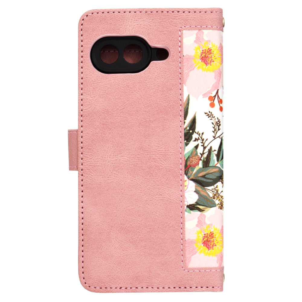 Husa de protectie Techsuit FlipCraft compatibil cu Google Pixel 9a, Sweetheart Pink