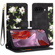 Husa de protectie Techsuit FlipCraft compatibil cu Google Pixel 9a, Flowers of the Dawn