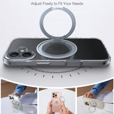 Husa de protectie Torras Ostand Pro MagSafe Series compatibil cu iPhone 16, Transparent