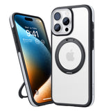Husa de protectie Torras Ostand R Fusion MagSafe Series compatibil cu iPhone 16 Pro, Negru