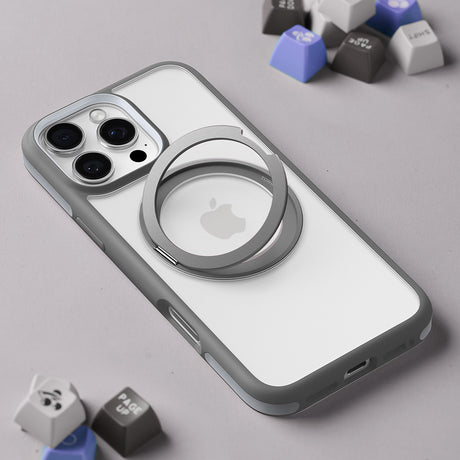 Husa de protectie Torras Ostand R Fusion MagSafe Series compatibil cu iPhone 16 Pro Max, Negru