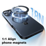 Husa de protectie Torras Ostand Spin MagSafe Series compatibil cu iPhone 16 Plus, Negru