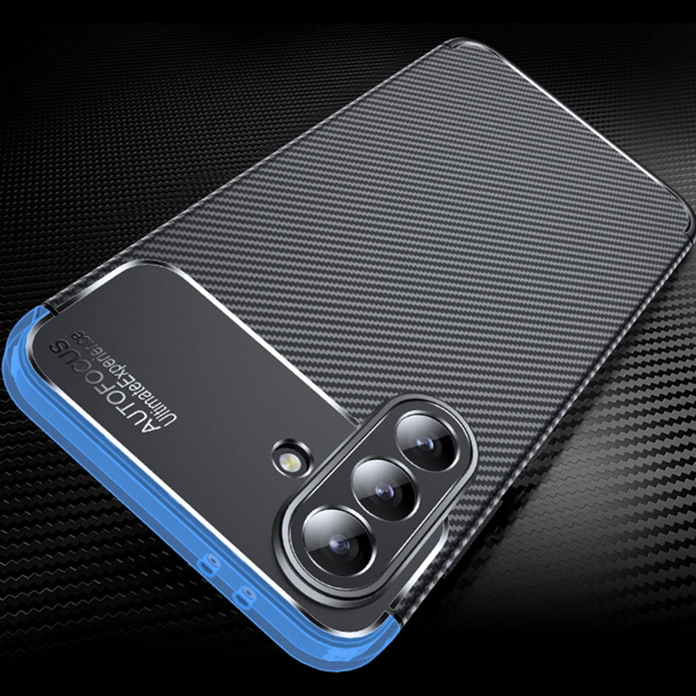 Husa de protectie Techsuit CarbonFiber compatibil cu Samsung Galaxy A36 5G / A37 5G, Negru