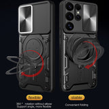 Husa de protectie Techsuit CamGuard Pro compatibil cu Samsung Galaxy S25 Ultra, Mov