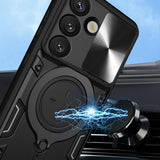 Husa de protectie Techsuit CamGuard Pro compatibil cu Samsung Galaxy S25, Negru
