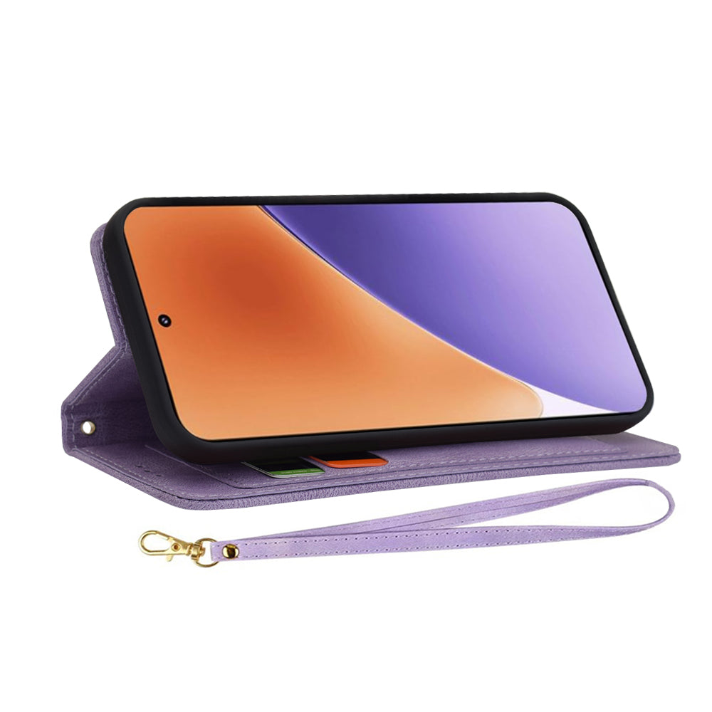 Husa de protectie Techsuit FlipCraft compatibil cu Xiaomi 15, Mysterious Purple