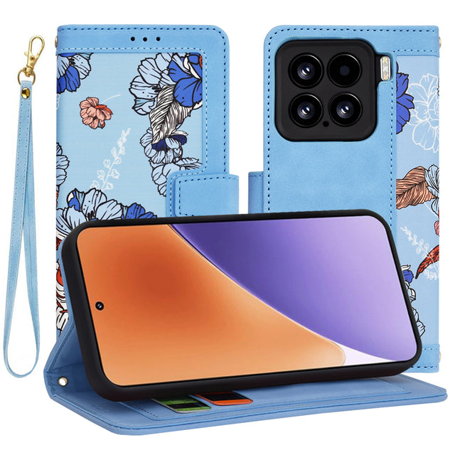 Husa de protectie Techsuit FlipCraft compatibil cu Xiaomi 15, Vibrant Blue