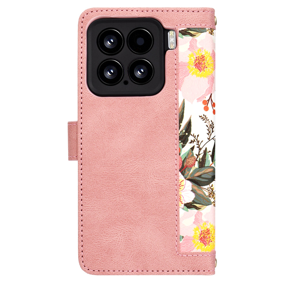Husa de protectie Techsuit FlipCraft compatibil cu Xiaomi 15, Sweetheart Pink