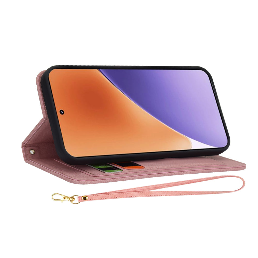 Husa de protectie Techsuit FlipCraft compatibil cu Xiaomi 15, Sweetheart Pink