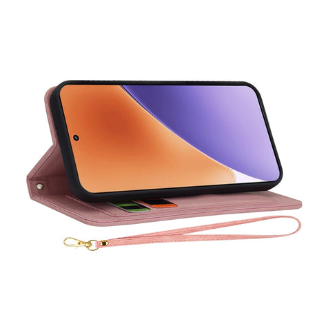 Husa de protectie Techsuit FlipCraft compatibil cu Xiaomi 15, Sweetheart Pink
