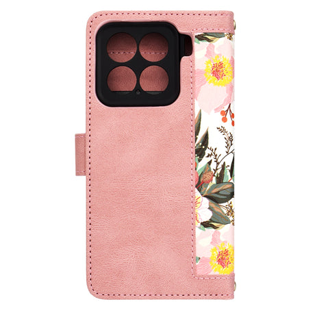Husa de protectie Techsuit FlipCraft compatibil cu Xiaomi 15, Sweetheart Pink