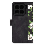 Husa de protectie Techsuit FlipCraft compatibil cu Xiaomi 15, Flowers of the Dawn