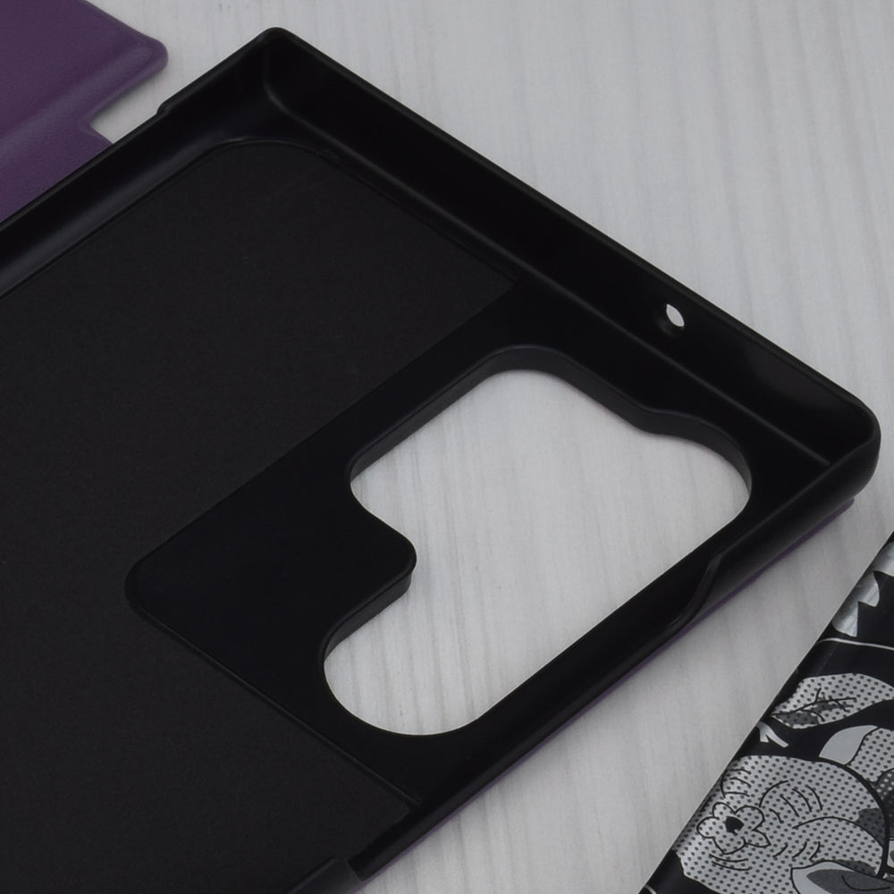 Husa de protectie Techsuit eFold Series compatibil cu Samsung Galaxy S23 Ultra, Mov