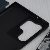 Husa de protectie Techsuit eFold Series compatibil cu Samsung Galaxy S23 Ultra, Albastru Inchis
