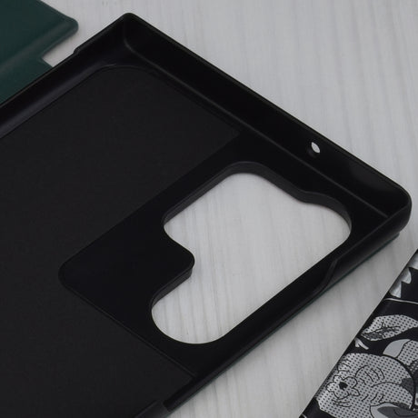 Husa de protectie Techsuit eFold Series compatibil cu Samsung Galaxy S23 Ultra, Verde Inchis