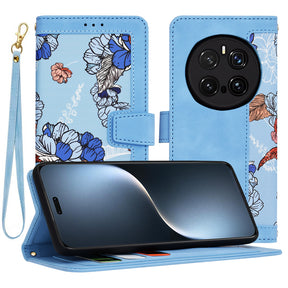 Husa de protectie Techsuit FlipCraft compatibil cu Honor Magic7 Pro, Vibrant Blue