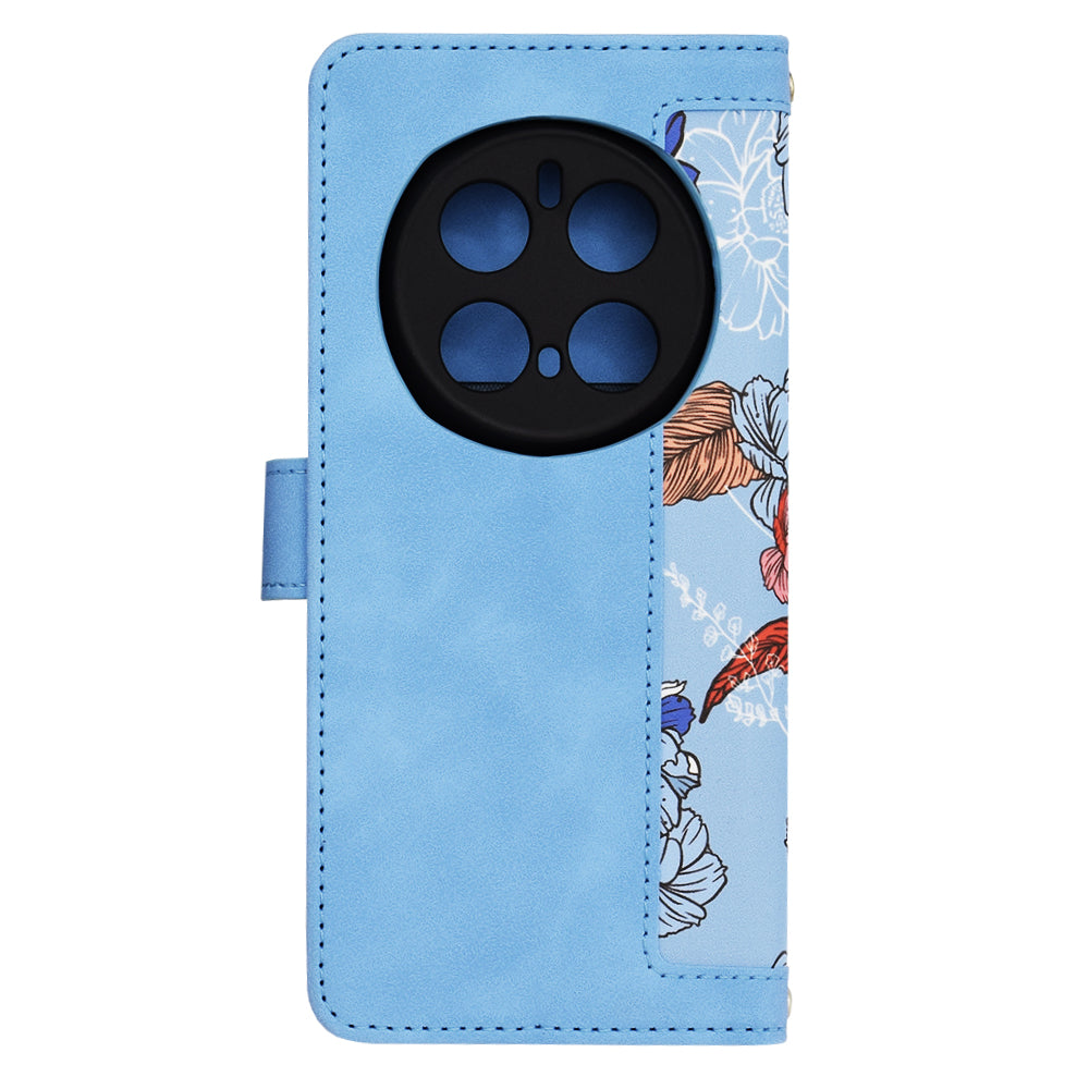 Husa de protectie Techsuit FlipCraft compatibil cu Honor Magic7 Pro, Vibrant Blue