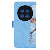Husa de protectie Techsuit FlipCraft compatibil cu Honor Magic7 Pro, Vibrant Blue