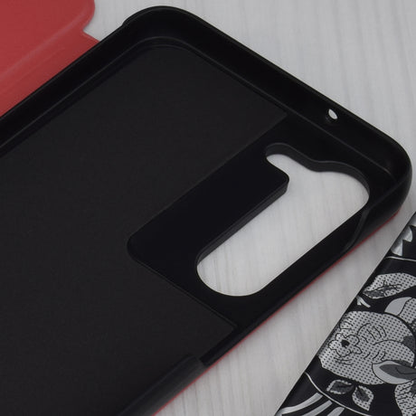 Husa de protectie Techsuit eFold Series compatibil cu Samsung Galaxy S23, Rosu