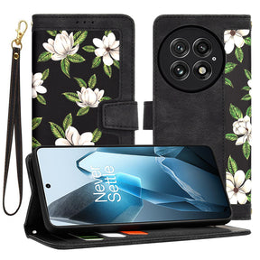 Husa de protectie Techsuit FlipCraft compatibil cu OnePlus 13, Flowers of the Dawn