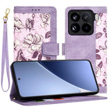 Husa de protectie Techsuit FlipCraft compatibil cu Xiaomi 15 Pro, Mysterious Purple