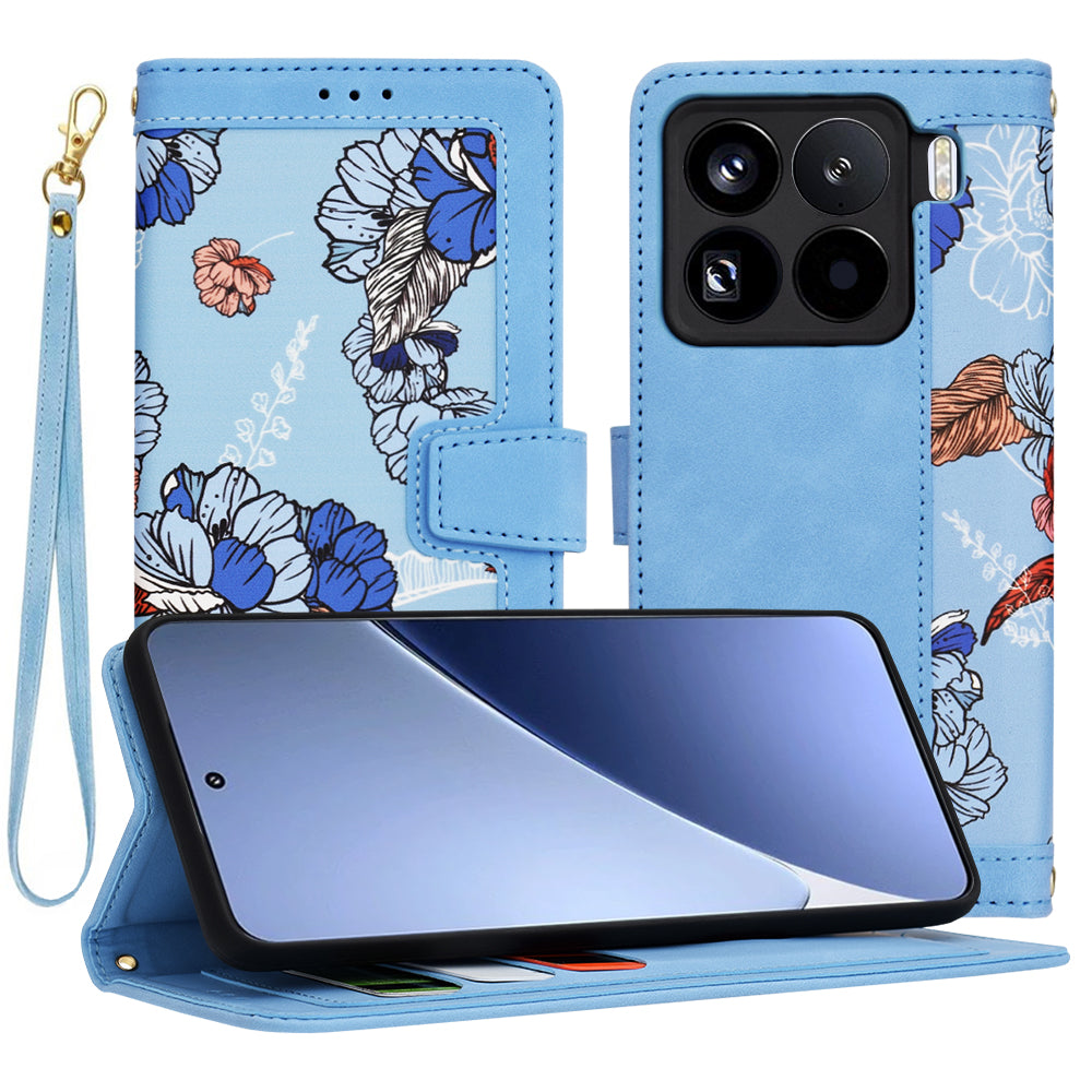 Husa de protectie Techsuit FlipCraft compatibil cu Xiaomi 15 Pro, Vibrant Blue