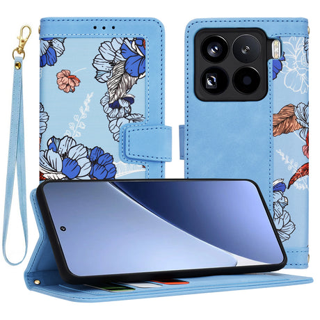 Husa de protectie Techsuit FlipCraft compatibil cu Xiaomi 15 Pro, Vibrant Blue