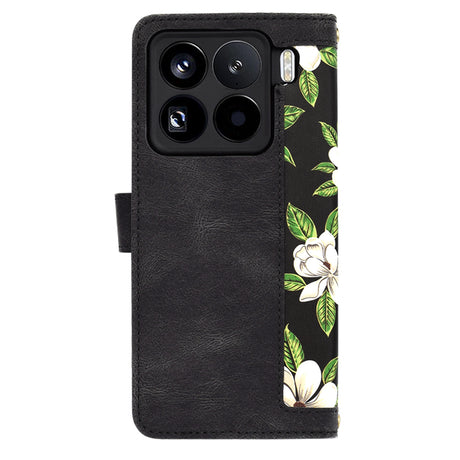 Husa de protectie Techsuit FlipCraft compatibil cu Xiaomi 15 Pro, Flowers of the Dawn