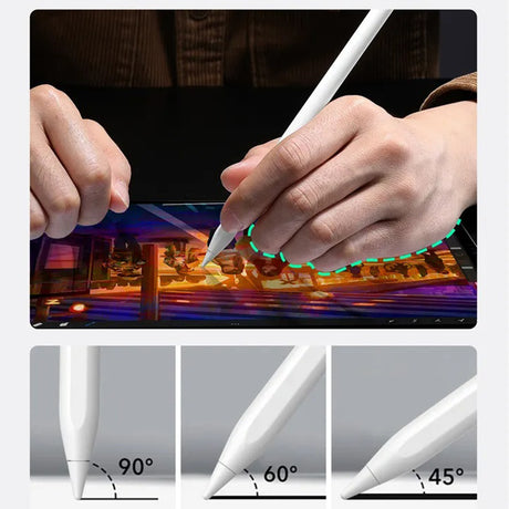 Stylus ESR Stylus Pen (6C00107), for iPad, Magnetic Attachment, Bluetooth, Type-C, Palm Rejection, Tilt Sensitivity, Roz