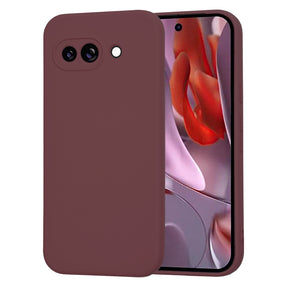 Husa de protectie Techsuit SoftFlex compatibil cu Google Pixel 9a, Plum Red