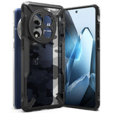 Husa de protectie Ringke Fusion X Design compatibil cu OnePlus 13, Camo Black