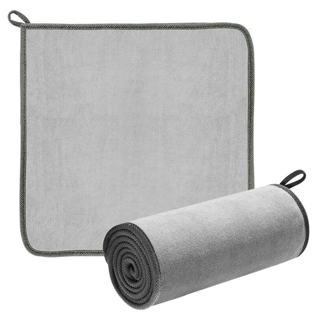Gadget Baseus Car Drying Towel (CRXCMJ-0G), High-Quality Microfiber for Detailing, No Fiber/Color Loss, Universal, 40x40cm, Gri